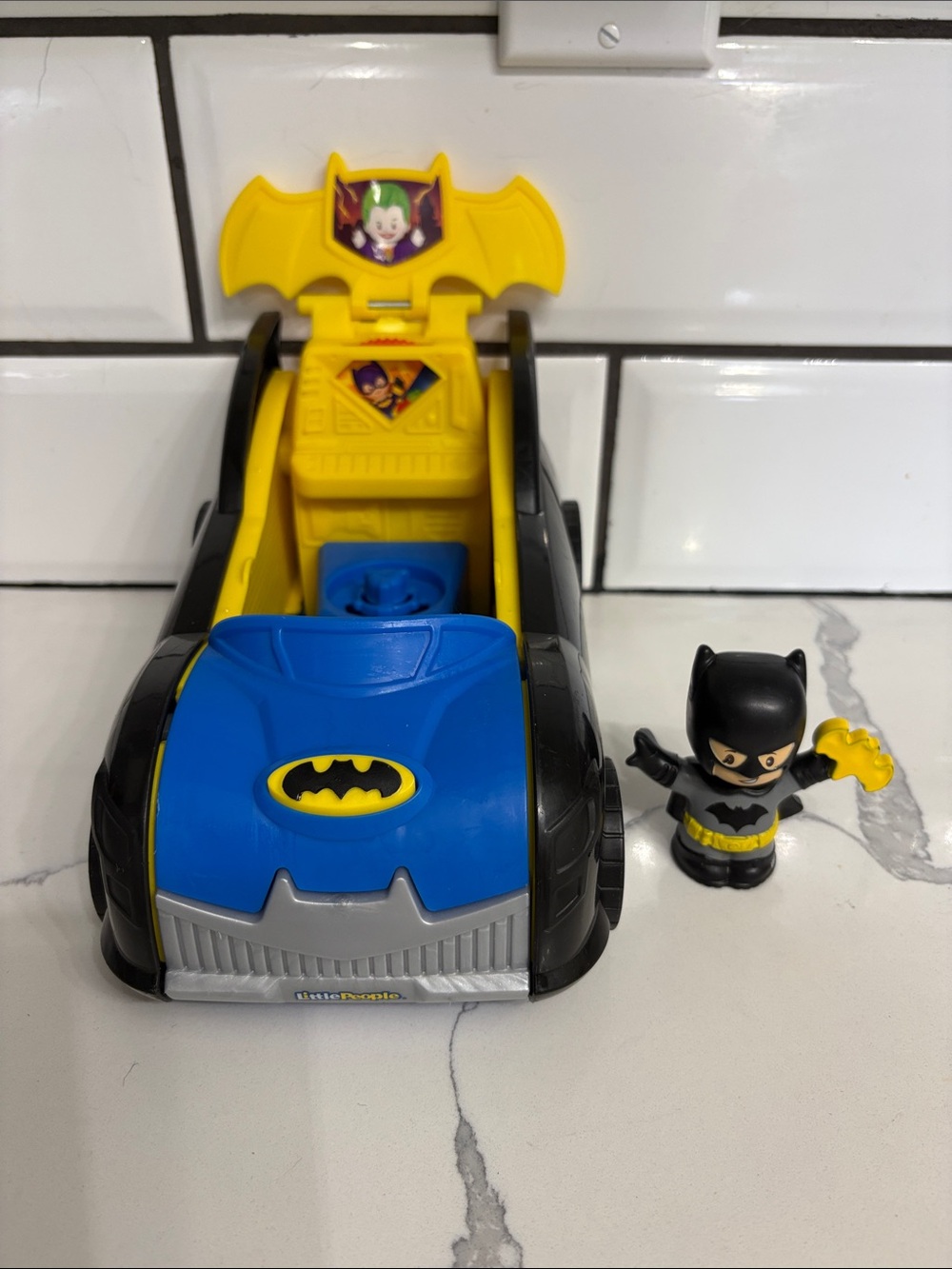Little People Batmobile and Batman 2020